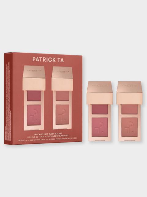 Patrick Ta Mini Must-Have Blush Duo Set