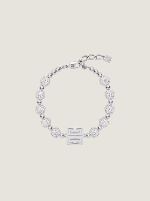 Givenchy 4G BRACELET IN METAL WITH CRYSTALS