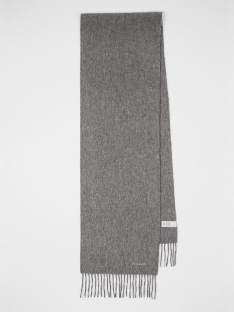 Paul Smith Grey Cashmere Scarf