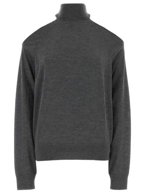 FENDI Cashmere Turtleneck with Cut-Out Details