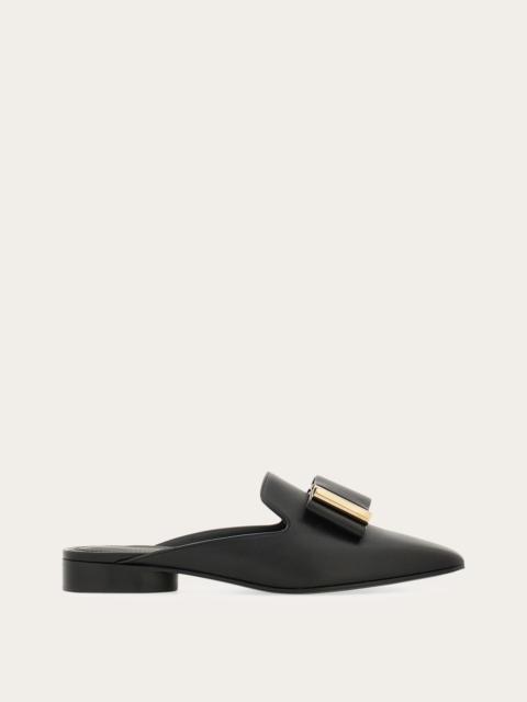 FERRAGAMO Double-bow mule