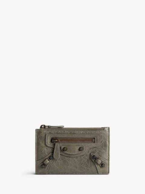 BALENCIAGA Women's Le City Long Coin And Card Holder in Army Green