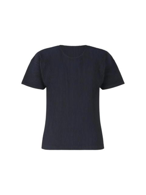 ISSEY MIYAKE APRIL SS26 BASIC T-SHIRT - NAVY