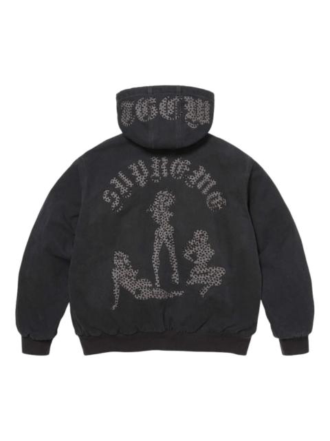 Supreme Supreme x The Great China Wall Hooded Work Jacket 'Black' SUP-SS26-185-BLK