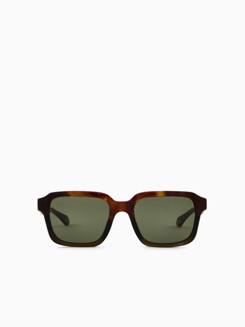 GIORGIO ARMANI Men’s rectangular sunglasses