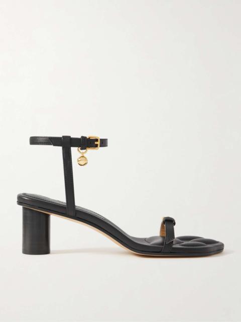 JW Anderson Paw embellished leather sandals