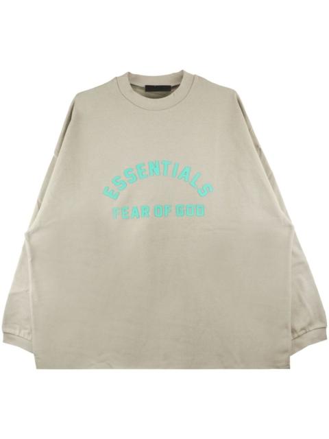 ESSENTIALS logo-print cotton sweatshirt