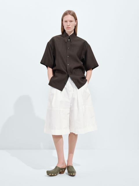 Bottega Veneta Compact Cotton Toile Culotte