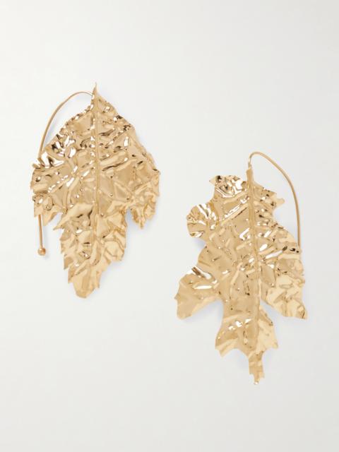 Jil Sander Gold-tone Earrings