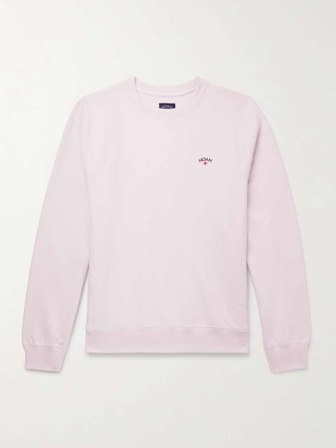 Noah Logo-Embroidered Cotton-Jersey Sweatshirt