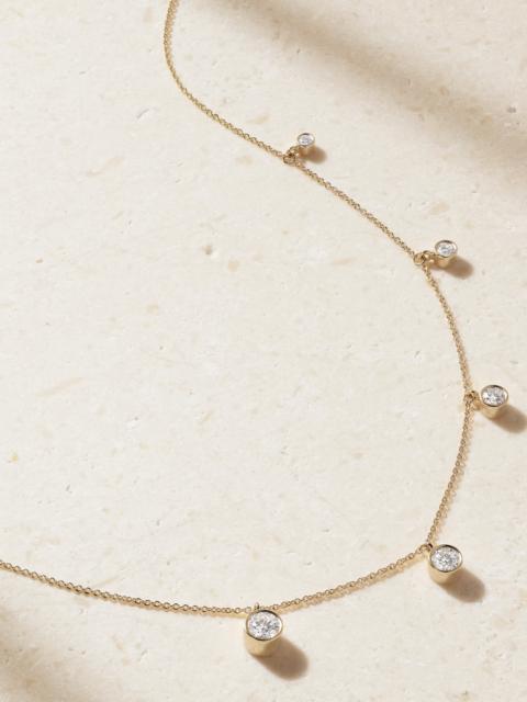 SOPHIE BILLE BRAHE Lou Ensemble 18-karat Recycled Gold Diamond Necklace