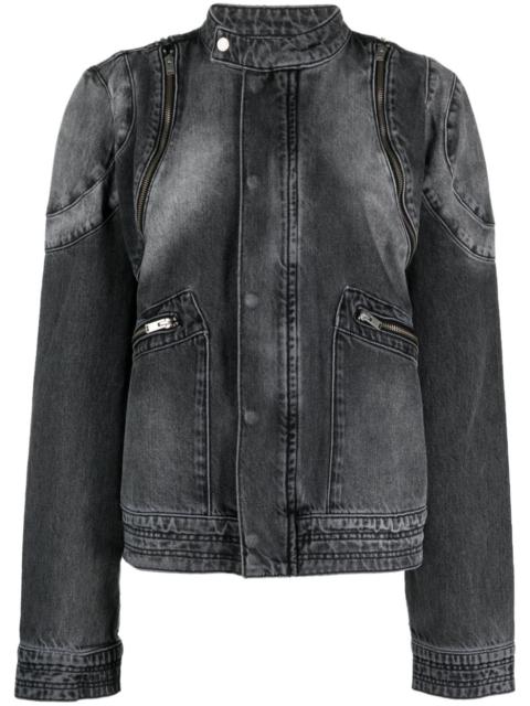 MISBHV Downtown LA denim moto jacket