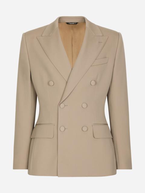 Dolce & Gabbana Double-breasted stretch wool Dolce-fit jacket