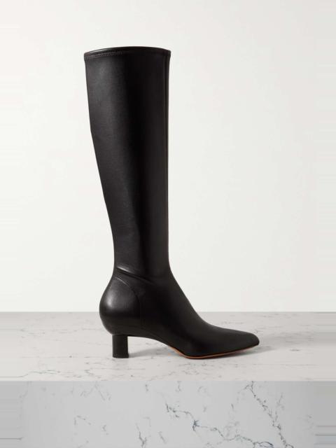 Verona stretch-leather knee boots
