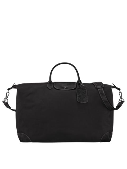 Longchamp Boxford M Travel bag Black - Canvas