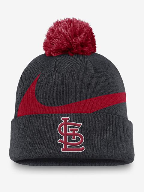 St. Louis Cardinals Peak Men's Nike MLB Cuffed Pom Beanie