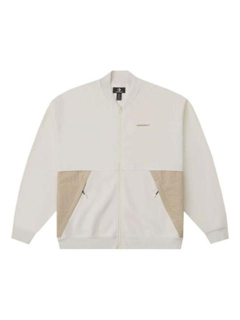 Converse Wordmark Bomber Jacket 'Beige' 10025982-A02