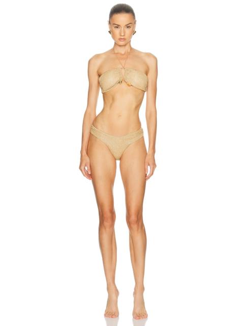 Oséree Lumiu00E8re Stones Bandeau Bikini Set