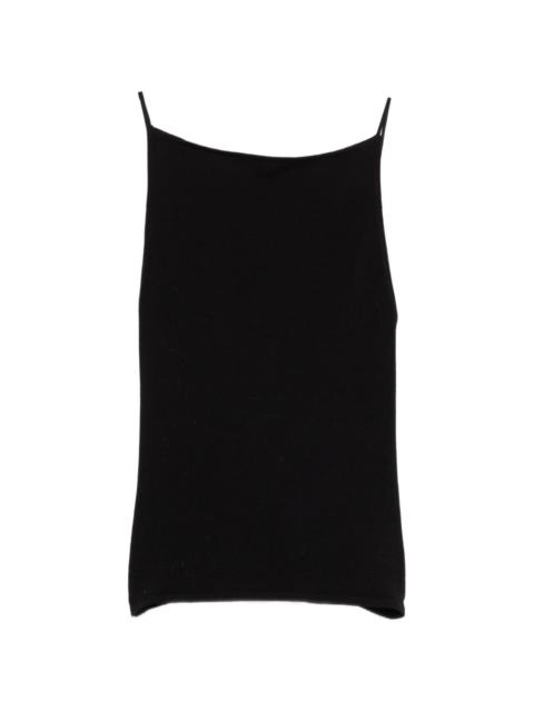 ST. AGNI square-neck tank top