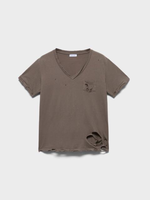 7 For All Mankind V-NECK POCKET TEE