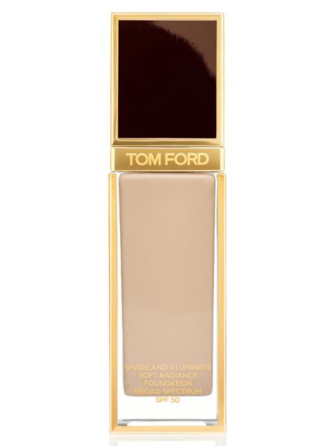 TOM FORD TOM FORD Shade and Illuminate Soft Radiance Foundation SPF 50 in 5.1 Cool Almond at Nordstrom