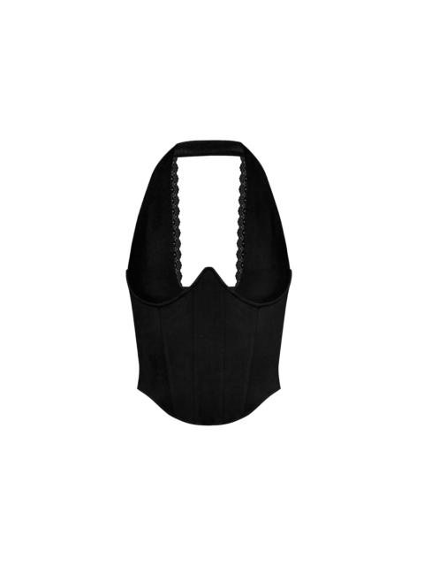 miaou ARI CORSET - BLACK VELVET