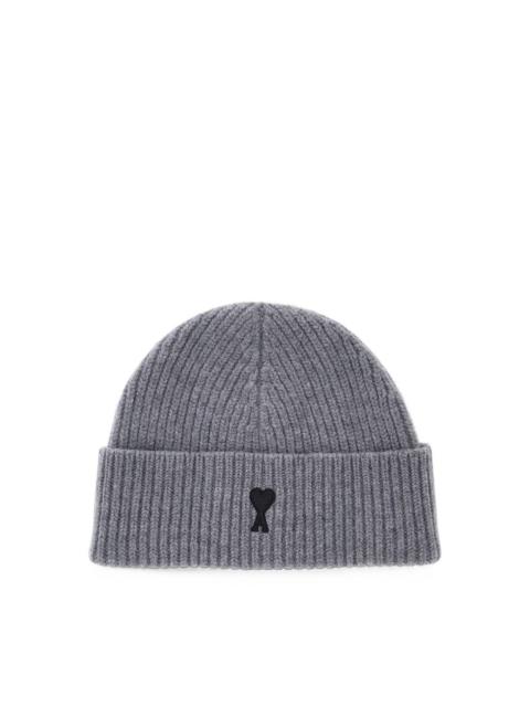AMI Paris Ami De Coeur wool beanie