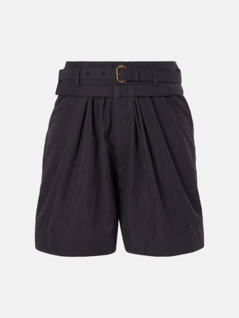 Isabel Marant Étoile Danica cotton-blend Bermuda shorts