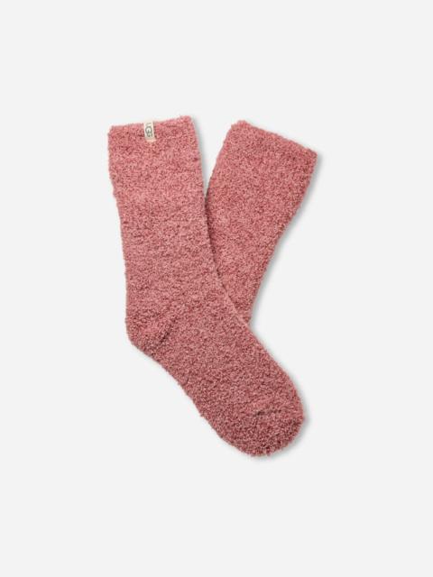 UGG ® Women's Darcy Cozy Sock Polyester Blend/Recycled Materials in Pink Dawn