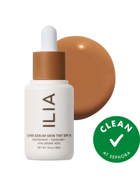 ILIA Beauty Super Serum Skin Tint SPF 40 - Hydrating Foundation