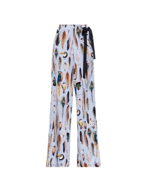 Agua by Agua Bendita Memoria Pluma Trousers