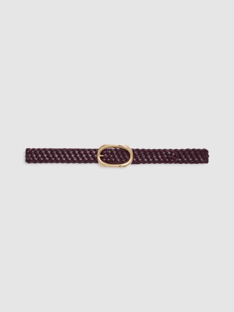 ANINE BING Signature Link Belt Braided - Fig