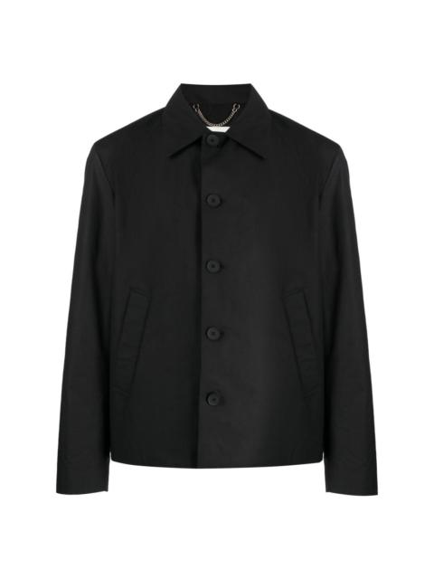 Craig Green quilted buttoned shirt jacket