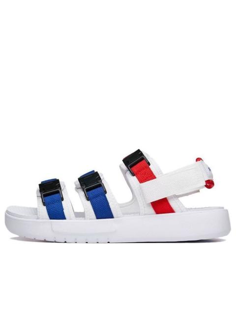 ANTA ANTA Life Series Buckle Sandals 'White Red Blue' 912036905-2