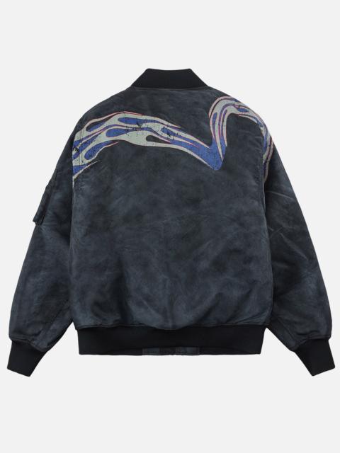 EVISU 3M Thinsulate™ Insulated Fire Daicock MA-1 Flight Jacket