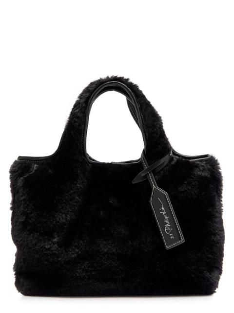 3.1 Phillip Lim 3.1 Phillip Lim Market Mini Faux fur Tote
