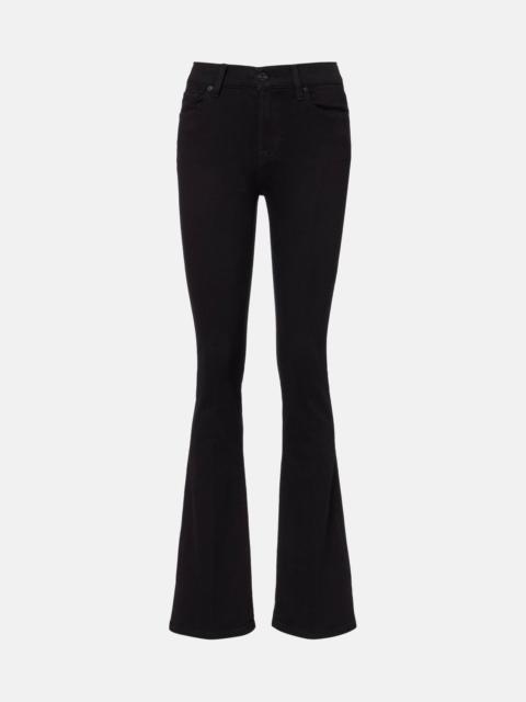 7 For All Mankind Mid-rise bootcut jeans