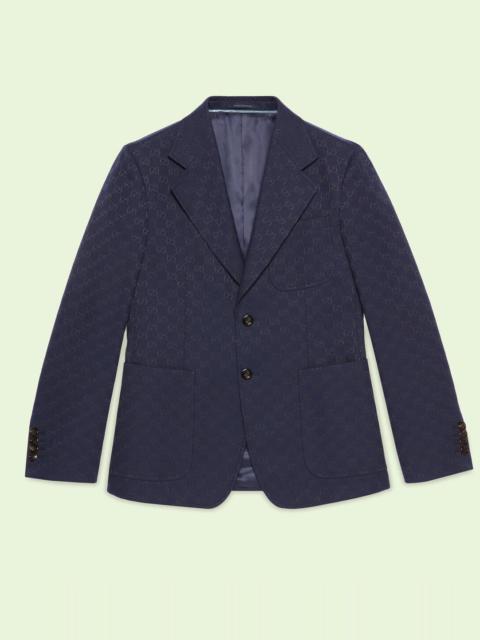 GG cotton blend formal jacket