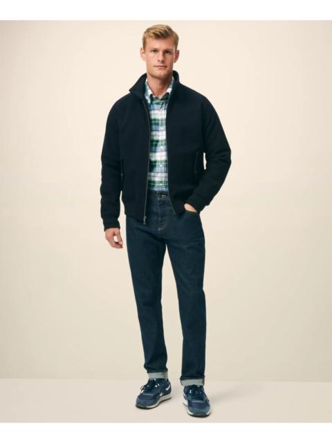 Brooks Brothers Wool Bomber Jacket