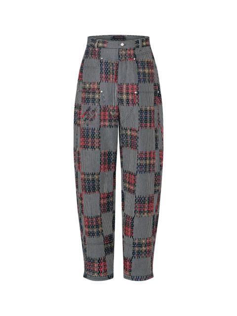 Louis Vuitton Hickory Damier Denim Workwear Pants