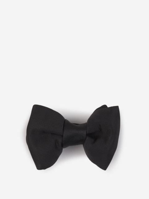 TOM FORD TEXTURED SILK BOW TIE