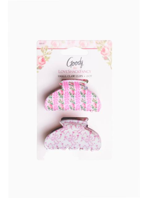 LoveShackFancy Goody x Love Shack Fancy Small Claw Clip - 2ct - Blooming Heirloom and Coquette Bow