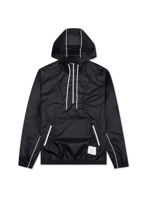 Thom Browne THOM BROWNE FLYWEIGHT RIPSTOP HALF ZIP ANORAK - NAVY