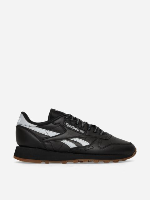 PLACES+FACES Classic Leather Sneakers Black / Silver