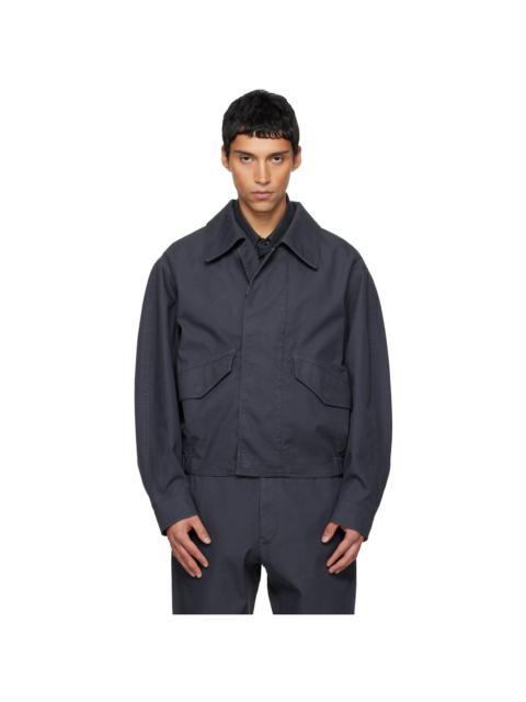 Lemaire Navy Boxy Blouson Jacket