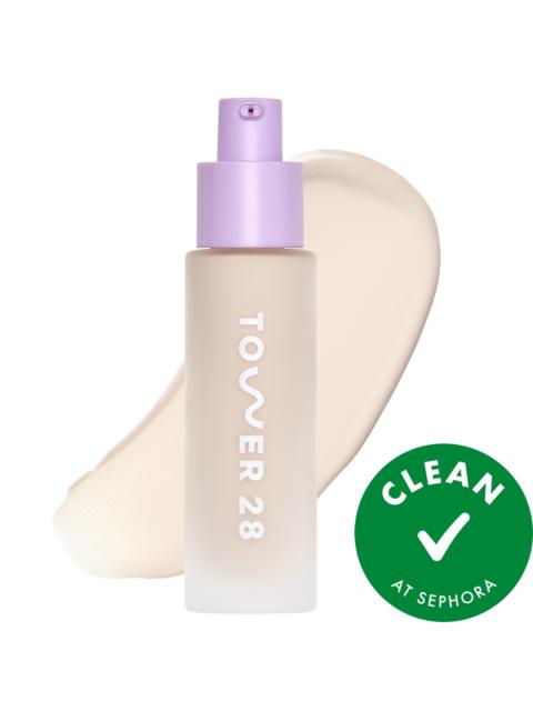 Tower 28 Beauty Swipe Serum Non-Acnegenic Foundation with Medium Buildable Coverage