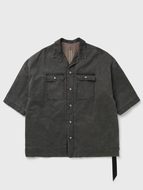 Rick Owens DRKSHDW WOVEN JACKET-MAGNUM TOMMY SHIRT