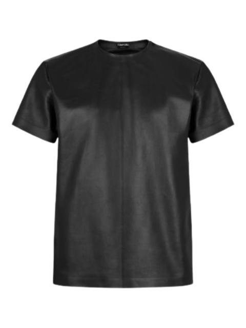 TOM FORD leather T-shirt