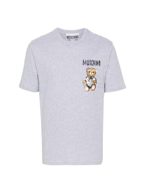 Teddy Bear-print cotton T-shirt