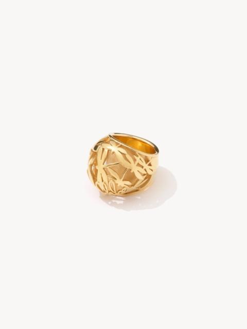 Chloé THE CHLOÉ GILDED CAGE RING